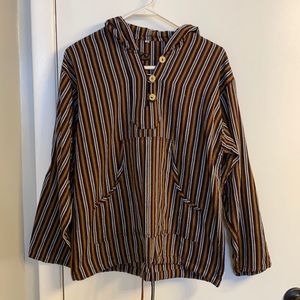 small multicolor baja hoodie